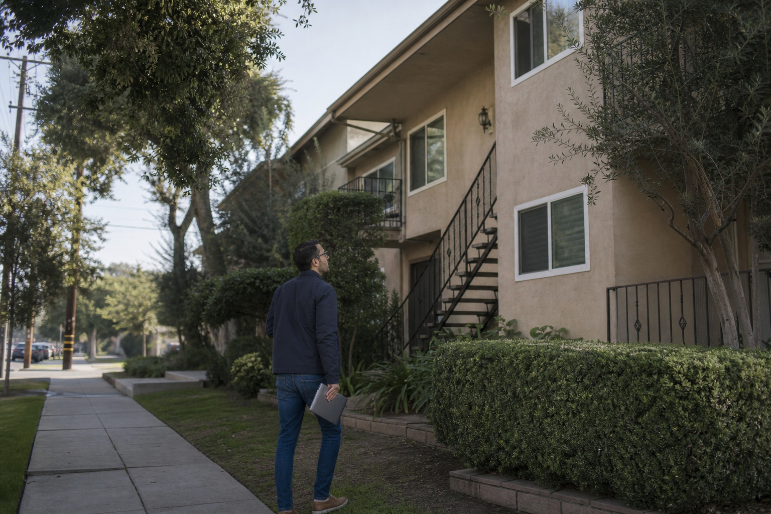 value apartment building Southern California due diligence