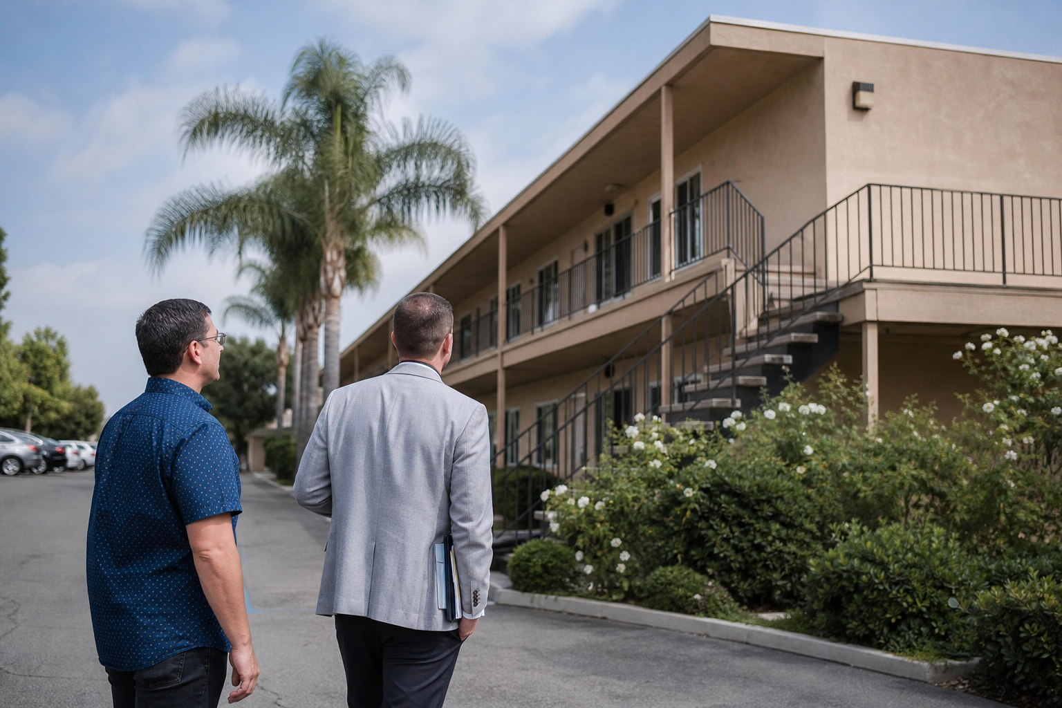 sell apartment building Southern California due diligence