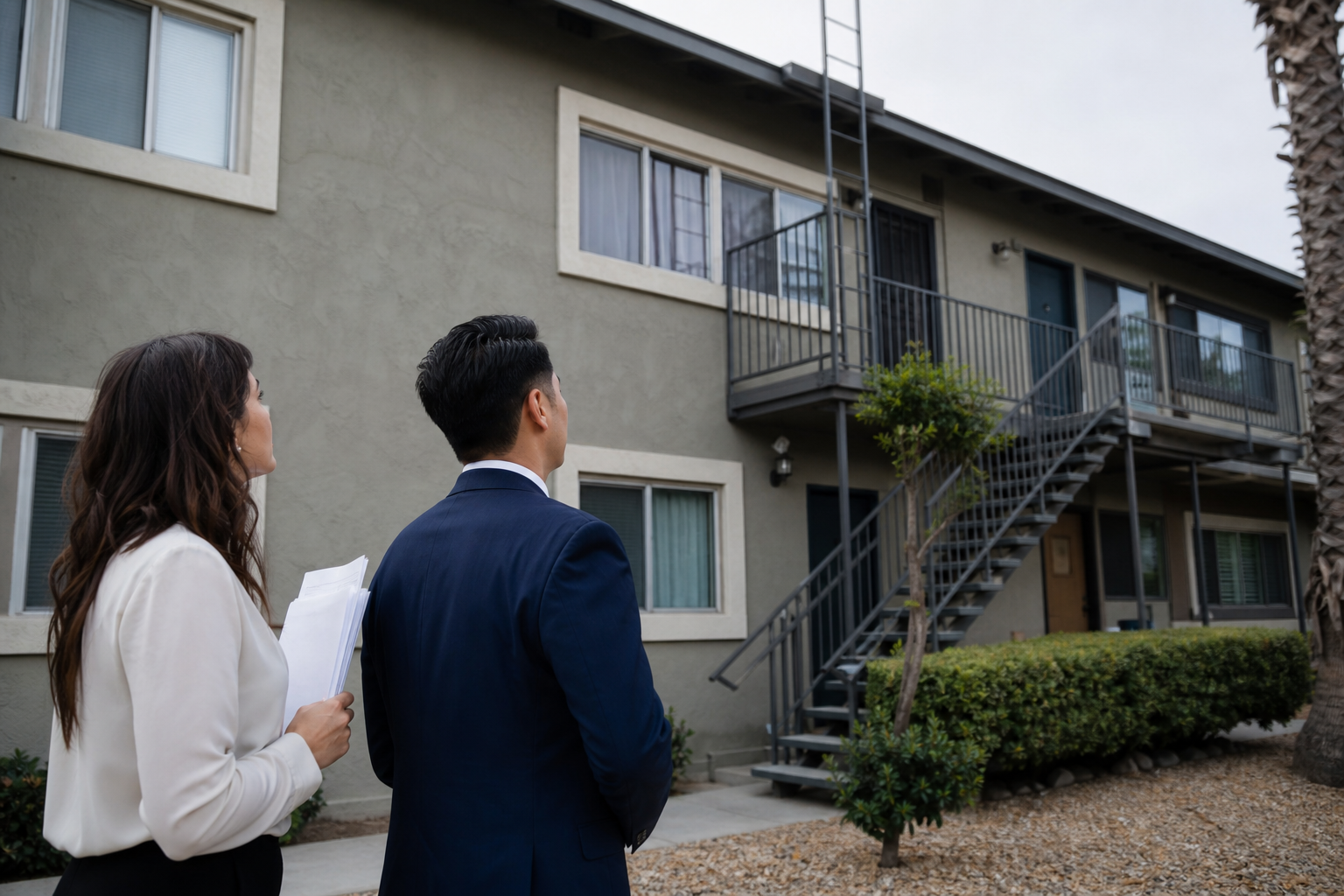 sell apartment building without broker SoCal due diligence